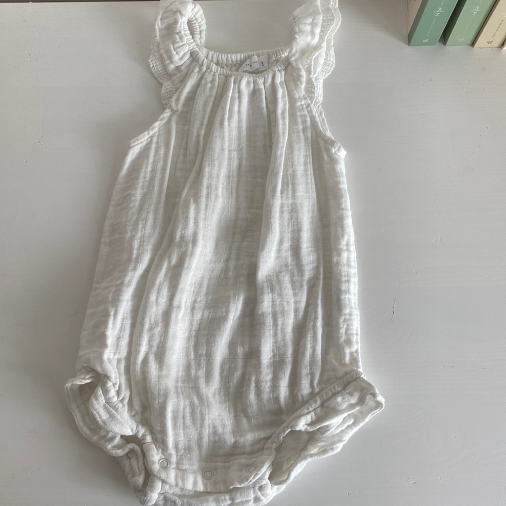 Jamie Kay Playsuit in Cloud size 2Y
